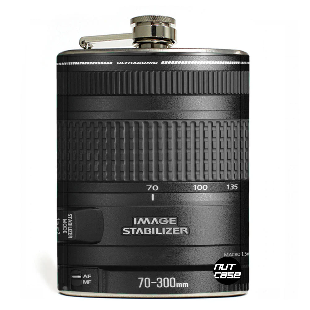 Hip Flask - Stainless Steel Flask - Camera - Image 2