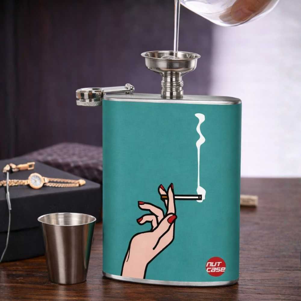 Hip Flask - No Smoking ! Gifts For Her - Image 2