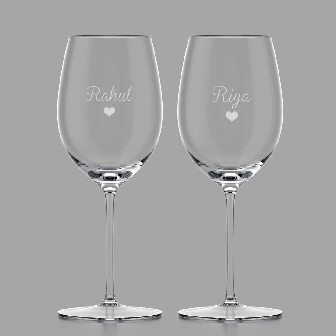 Personalized Wine Glasses Gift Set Of 2 Anniversary Gifts for Couples - Add Name - Image 12
