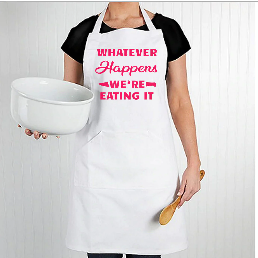 Apron For Kitchen for Women Baking Cooking - We're Eating It