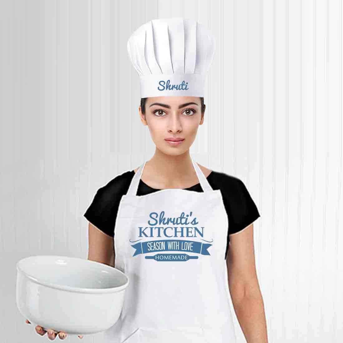 Adults Customized Apron for Kitchen Add Your Text - Kitchen