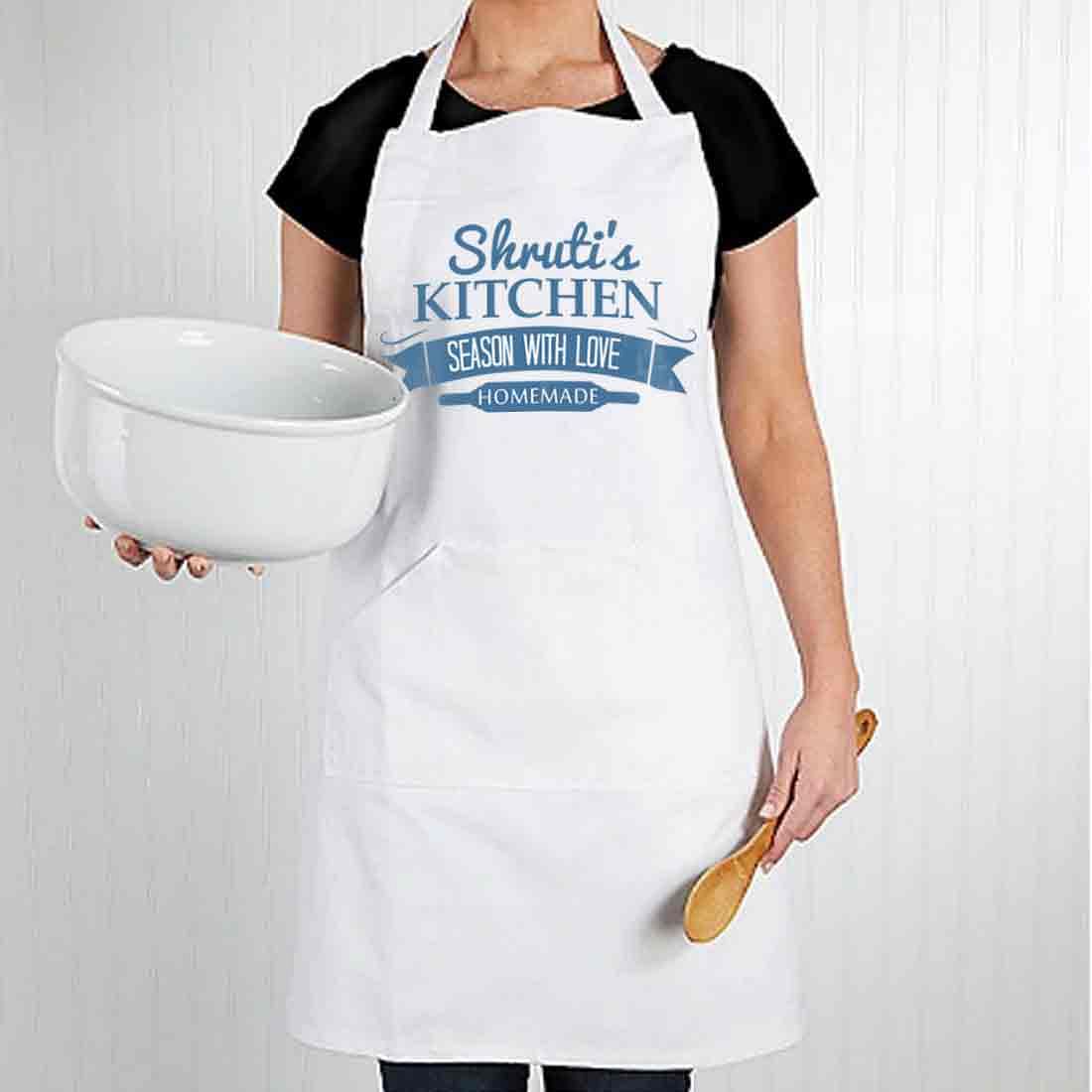 Adults Customized Apron for Kitchen Add Your Text - Kitchen - Image 2