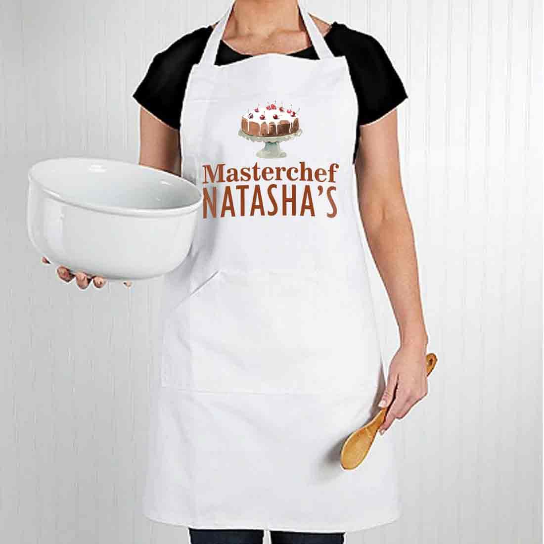 Personalised Chef Aprons for Adults Cooking - Master Chef Baker - Image 2