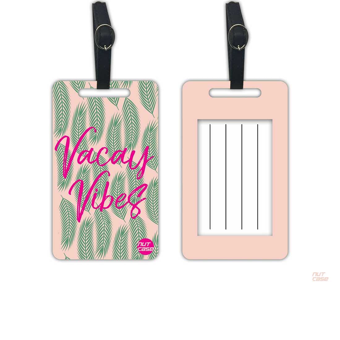 Luggage Tags Set Of 2 - Vacay Vibes