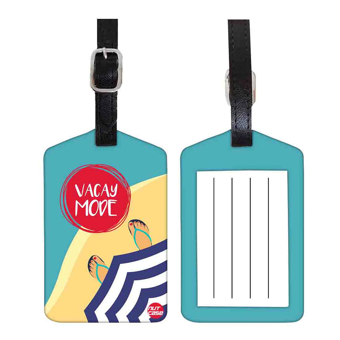Luggage Tags Set Of 2 - Vacay Mode