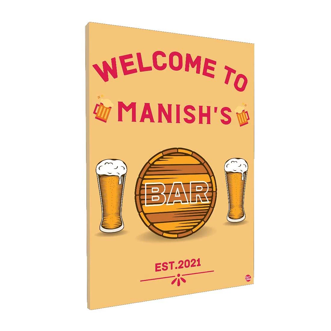 Custom Bar Wall Art Beer Posters-Barrel - Image 4