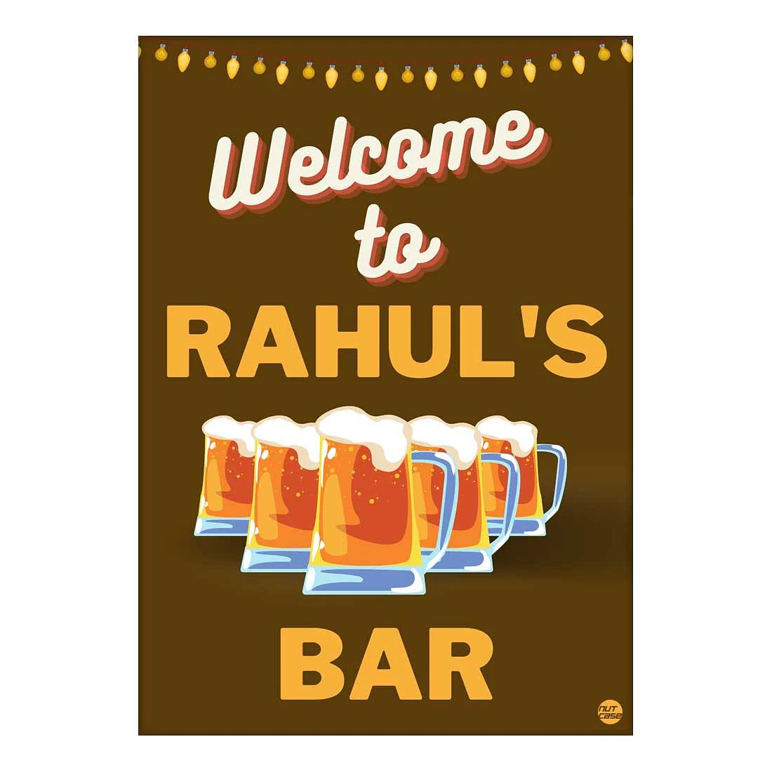 Customized Bar Sign for Home Beer Wall Art for Restaurants Bars