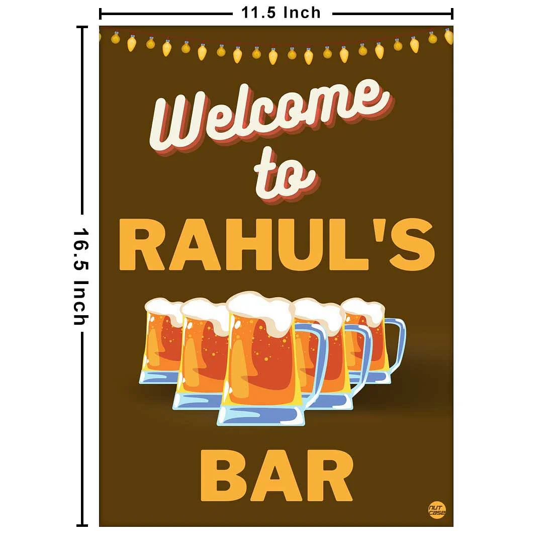 Customized Bar Sign for Home Beer Wall Art for Restaurants Bars - Image 3