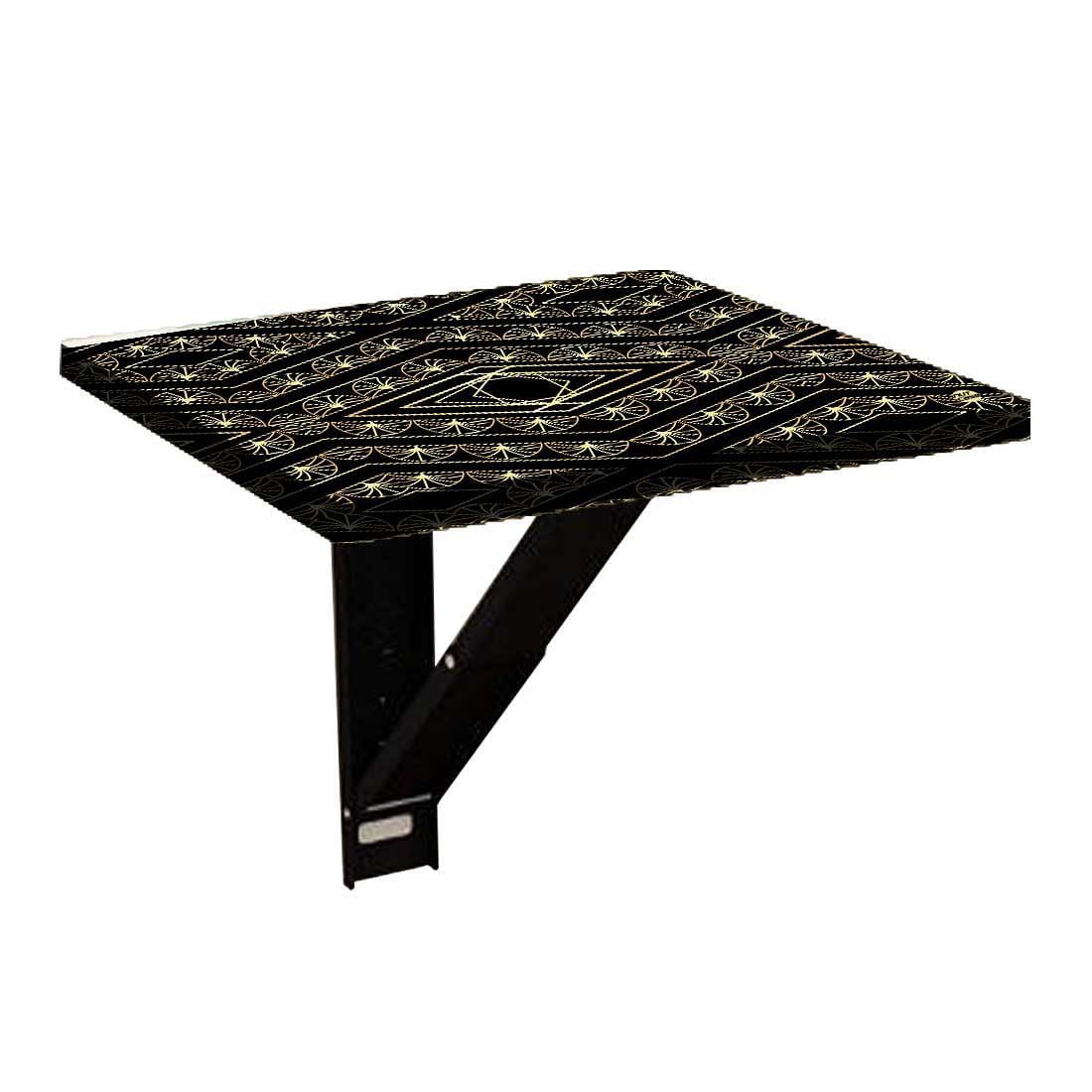 Wall Mount Side Table For Bedroom - Retro Pattern - Image 6