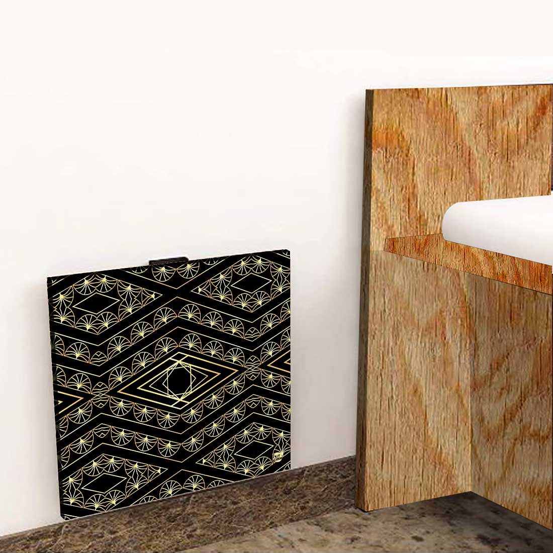 Wall Mount Side Table For Bedroom - Retro Pattern - Image 8