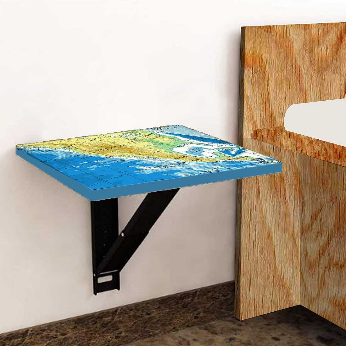 Fold Down Table - Atlas Map