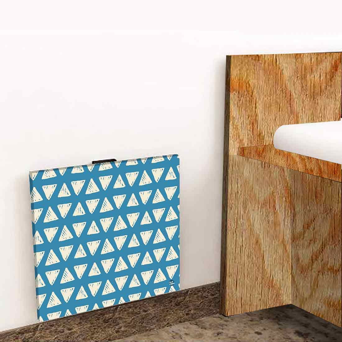 Wall Mounted Bedside Table - White Triangle - Image 8