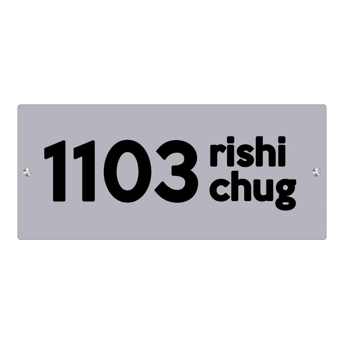 Best Name Plate Design for House Entrance Custom Acrylic Board - Image 4