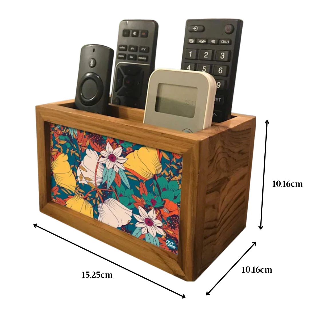 Elegant Remote Control Holder For TV / AC Remotes - Autumn Leaves - Image 9