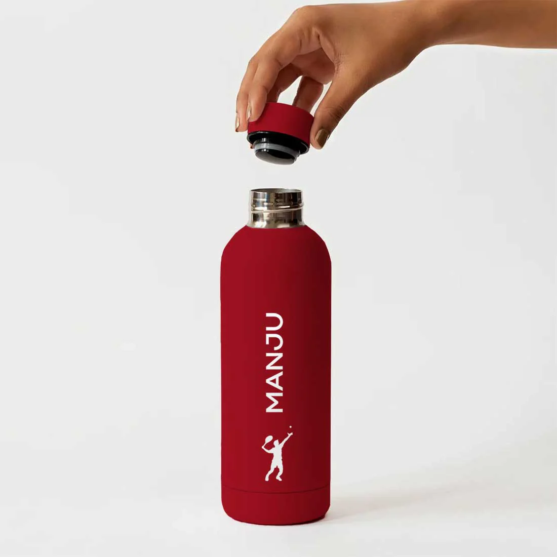 Bottle with Name Stainless Steel Double Insulated Water Bottles for Travel Office Gym Home - BPA Free, Leakproof - Image 50