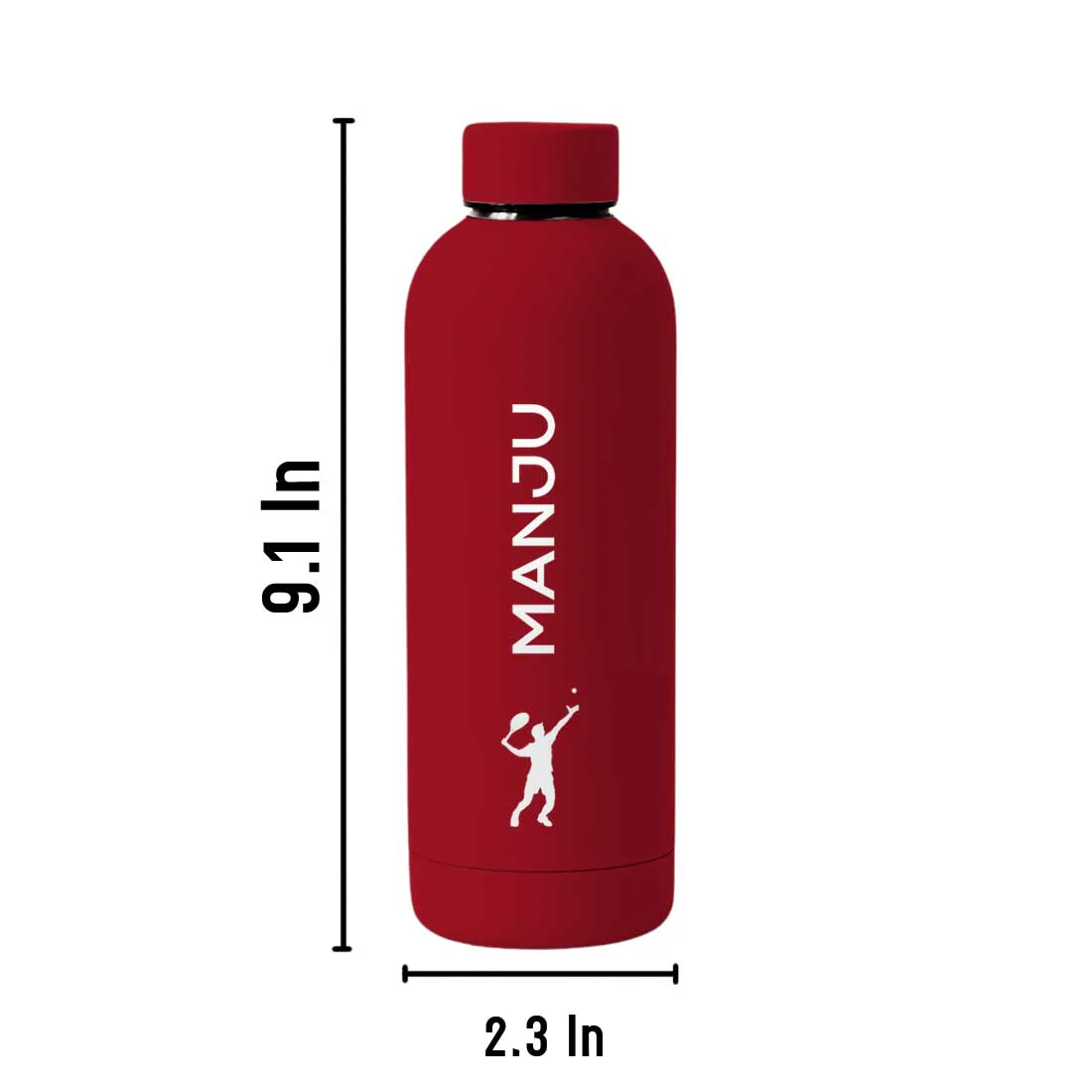 Bottle with Name Stainless Steel Double Insulated Water Bottles for Travel Office Gym Home - BPA Free, Leakproof - Image 51