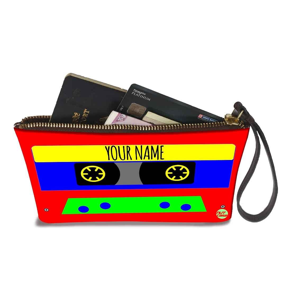 Small Hand Pouch - Red Cassette - Image 3