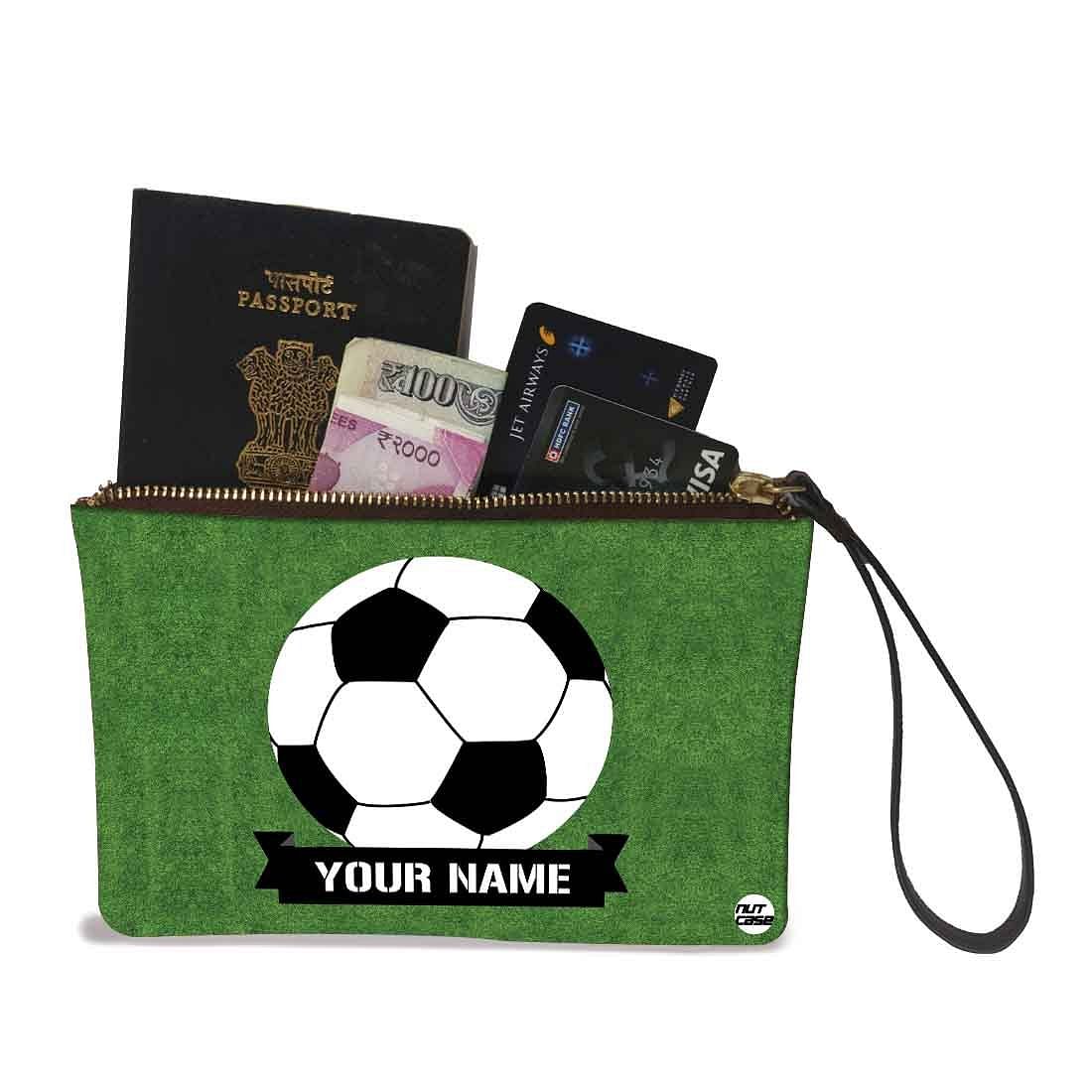 Small Hand Pouch - Football - Image 2