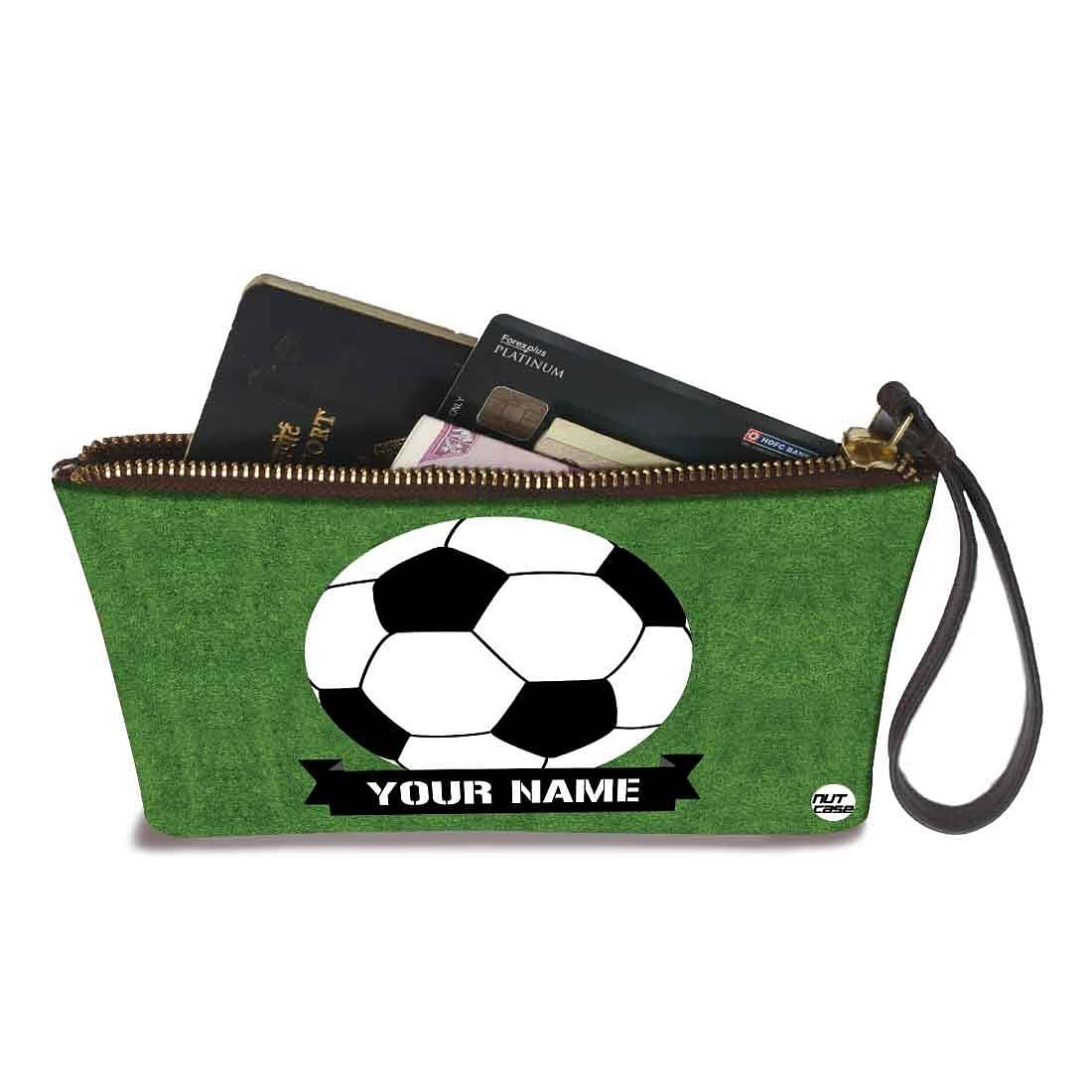 Small Hand Pouch - Football - Image 3