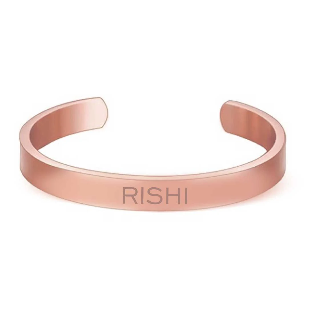 Personalized Bracelet With Name for Men Women - Rose Gold Plated/Black Rhodium/Gold Plated - Add Name - Image 4