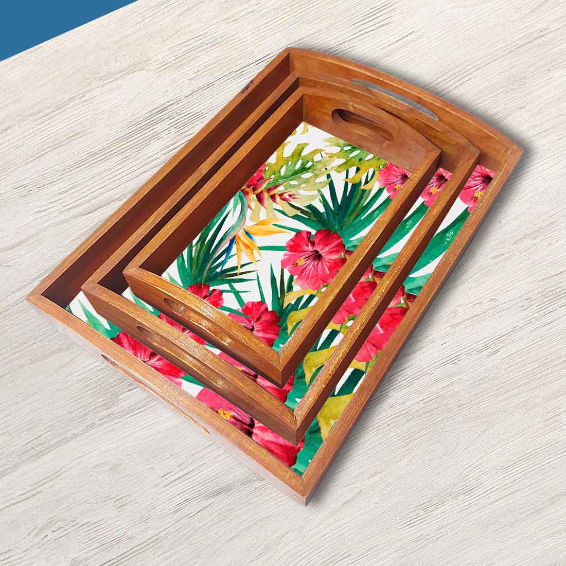 Wooden Serving Platter for Serving Tray Home Décor and Kitchen