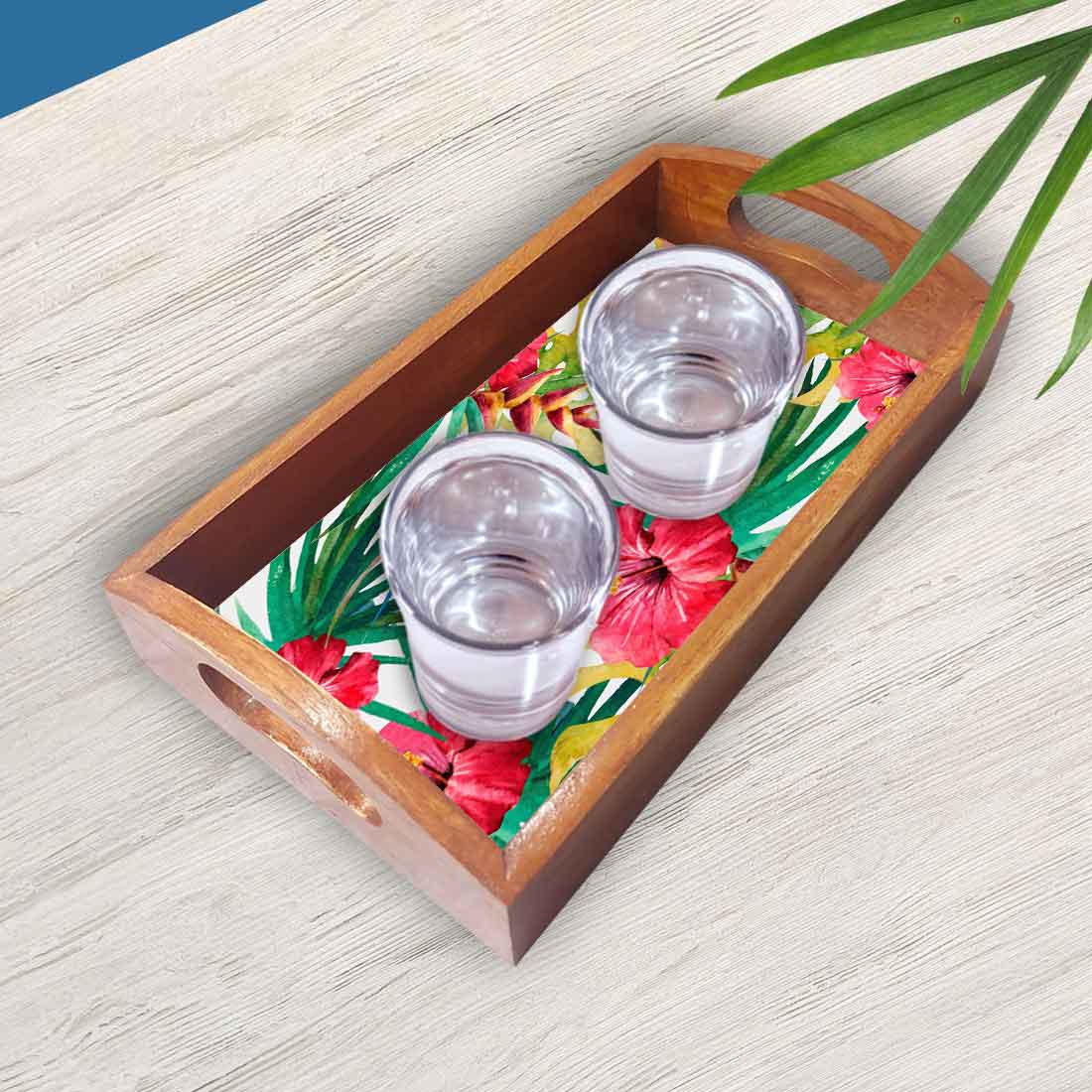 Wooden Serving Platter for Serving Tray Home Décor and Kitchen - Image 3