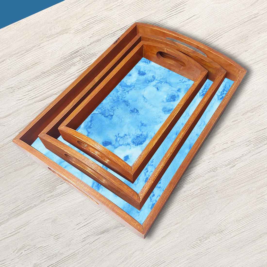 Wooden Serving Platter for Serving Tray Home and Kitchen Use