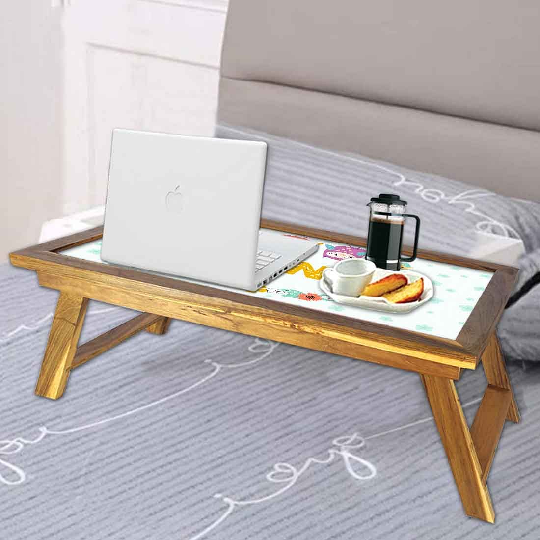 Customized Wooden Breakfast Table - Cute Birds - Image 4