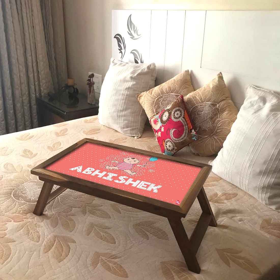 Personalized Folding Laptop Table - Cute Baby - Image 5
