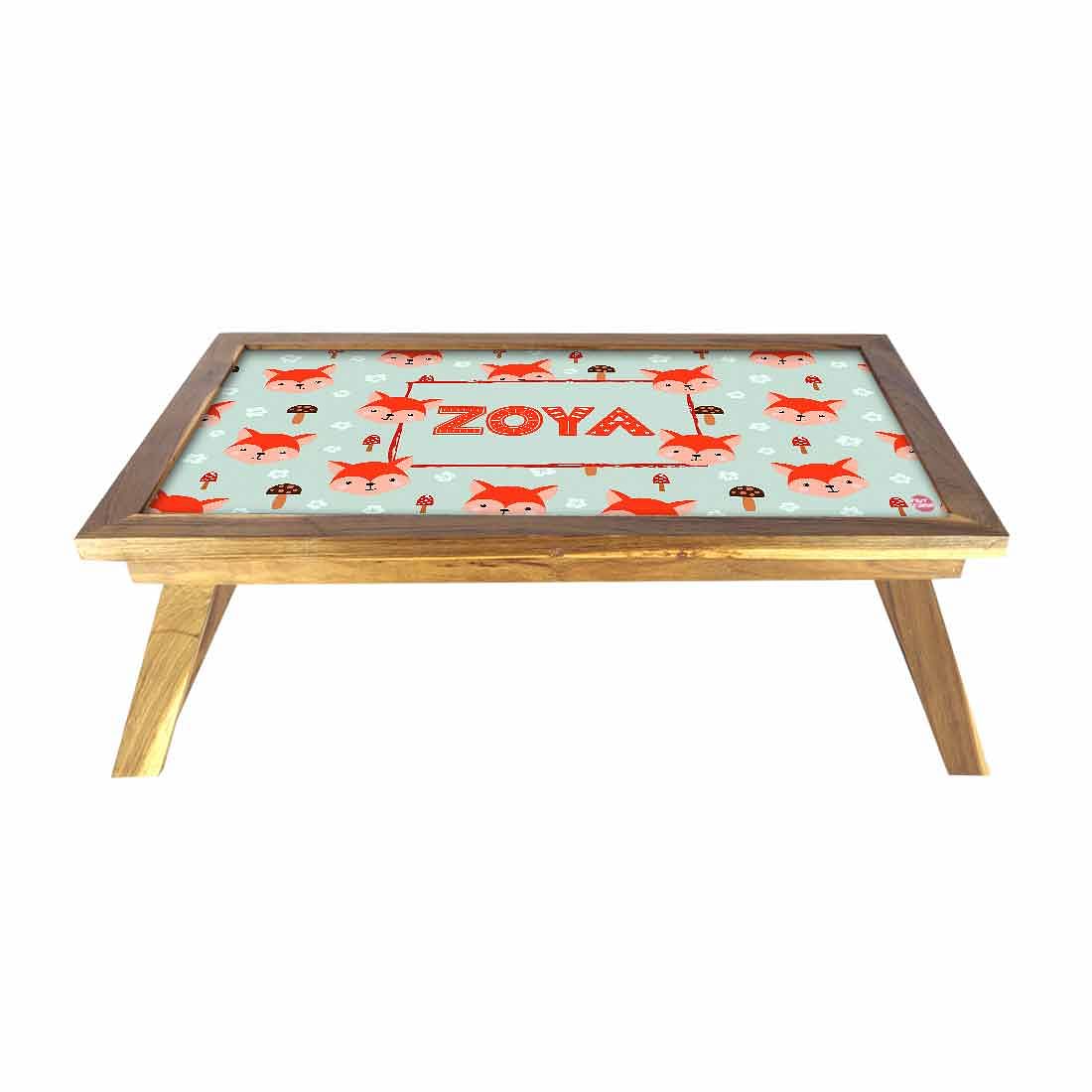 Customized Breakfast Table Wooden - Mushroom - Image 2