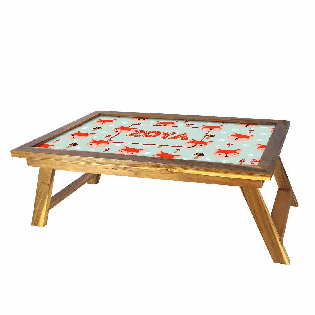 Customized Breakfast Table Wooden - Mushroom - Image 3
