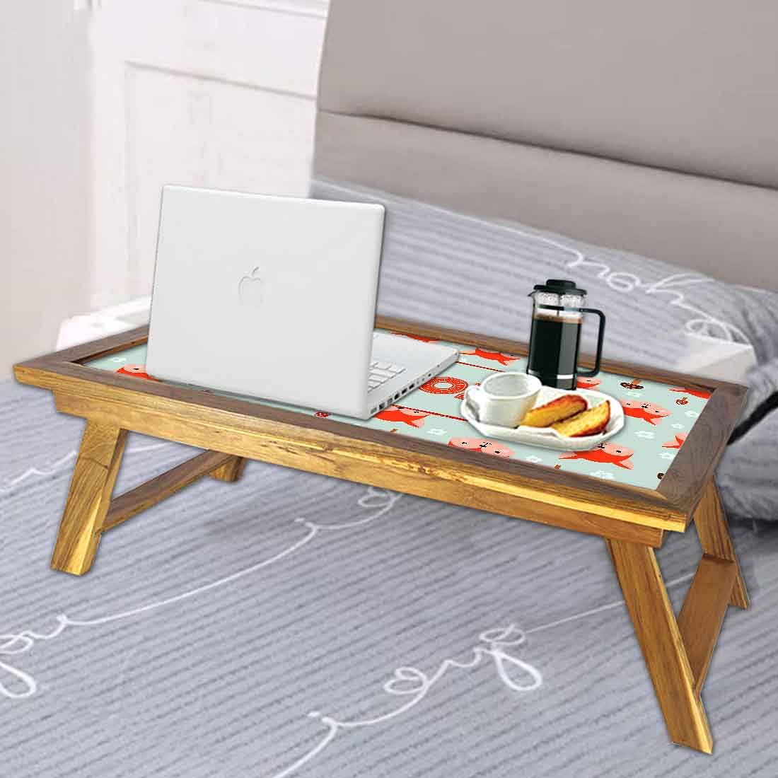 Customized Breakfast Table Wooden - Mushroom - Image 4
