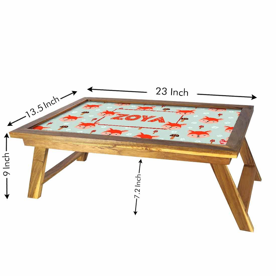 Customized Breakfast Table Wooden - Mushroom - Image 5