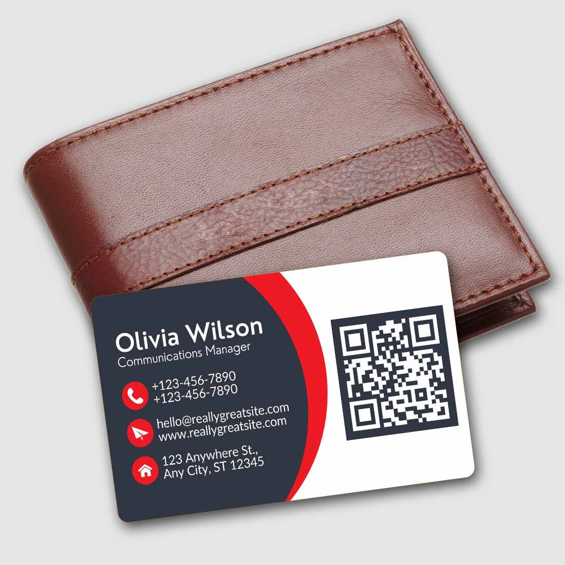 Customized Business Card With QR Code Digital Business NFC Smart Cards - Image 3