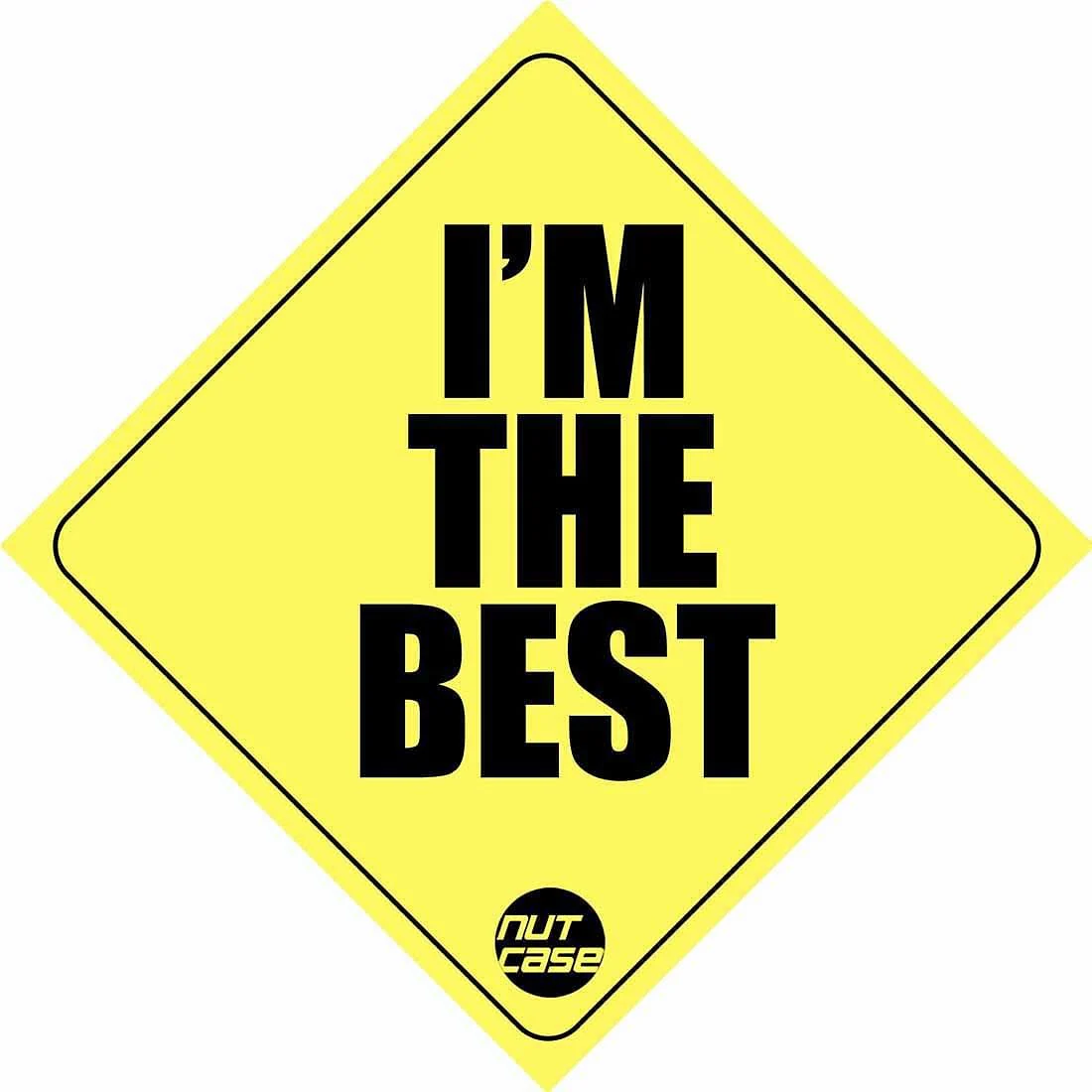 Automobile Cool Vehicle Stickers - I am the Best