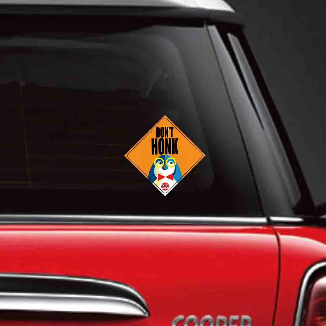 Automobile Cute Car Vehicle Stickers - Don't Honk - Image 2