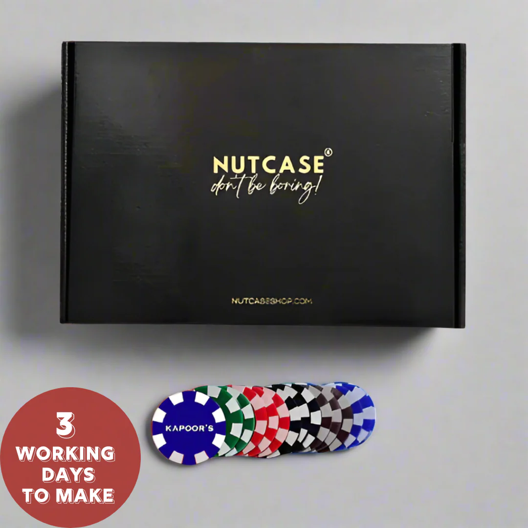 Casino Chip Set with Name Custom Poker Chips -Multi Color - Image 2