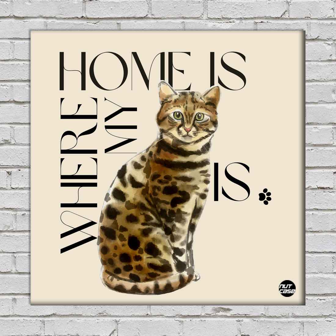 Cat Wall Painting for Wall Décor - Image 2