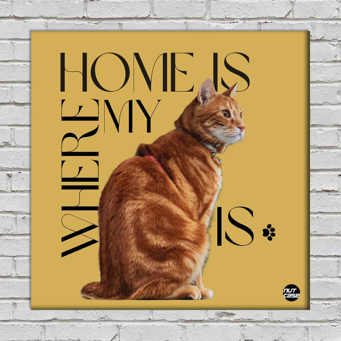 Designer Cat Wall Print for Home Décor - Image 2