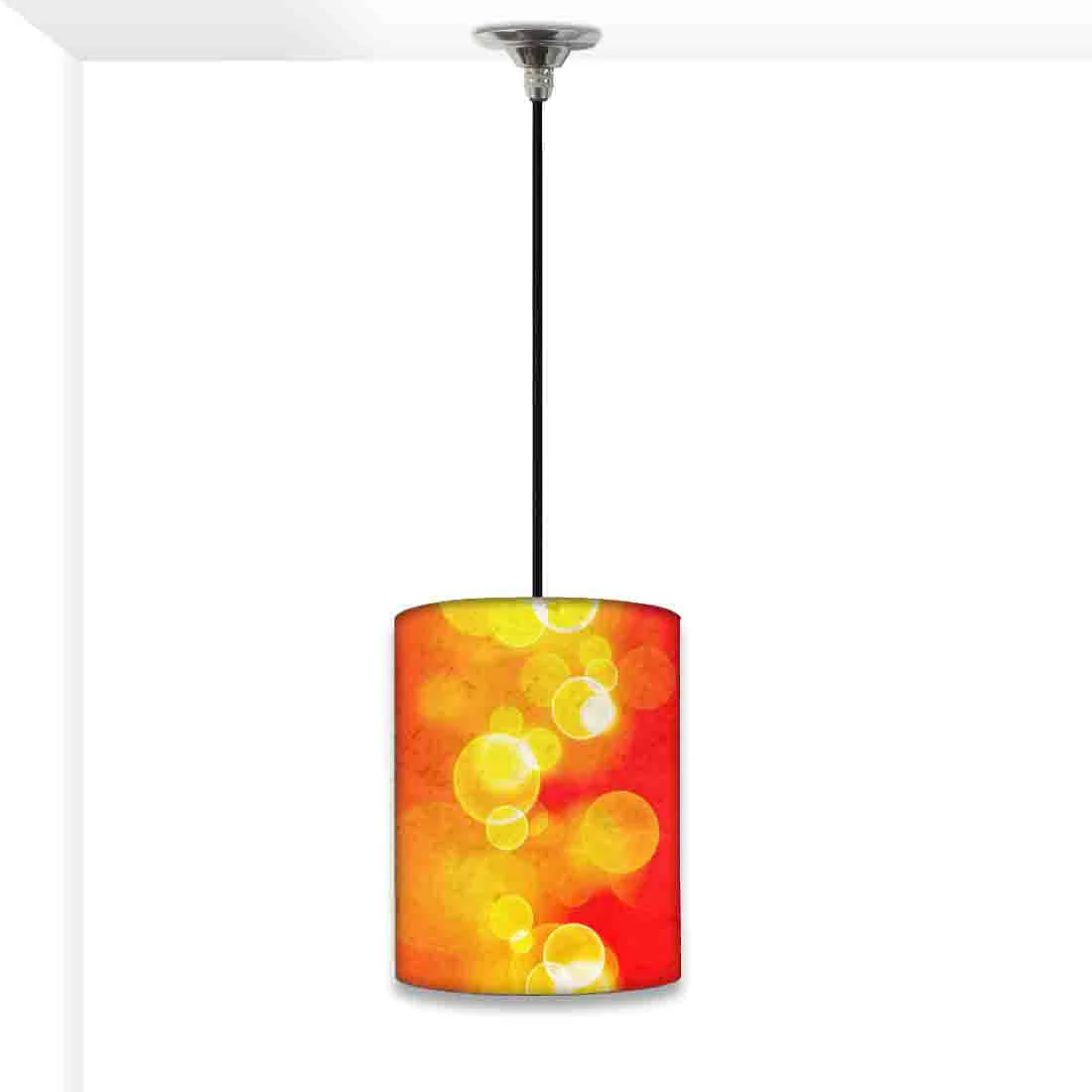 Fancy Ceiling Pendant Lamp - Bokeh Yellow