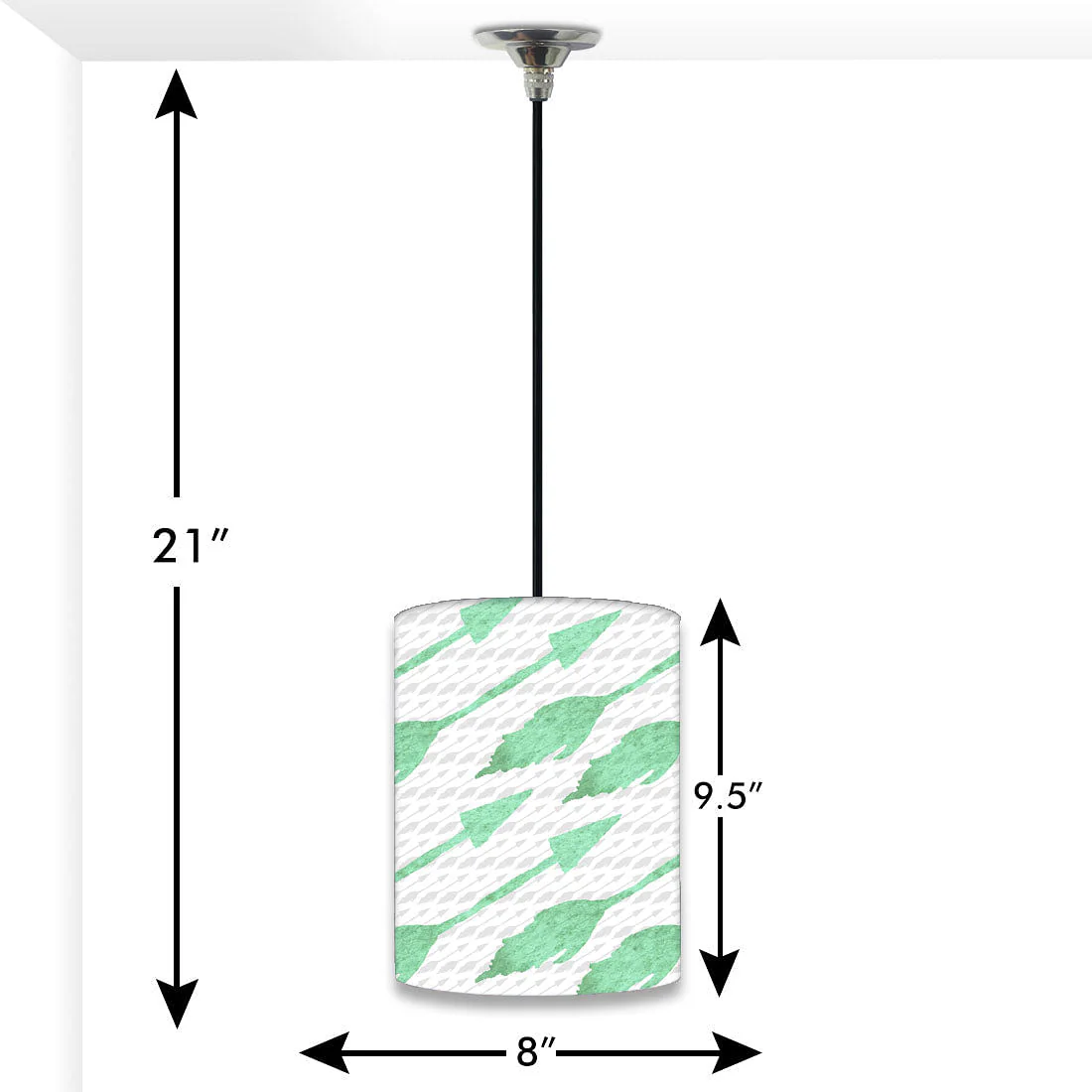 Ceiling Hanging Pendant Lamp Shade - Image 2