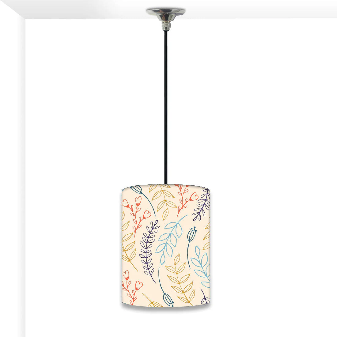 New Bedroom Hanging Pendant Lamp - Colorful Leaves