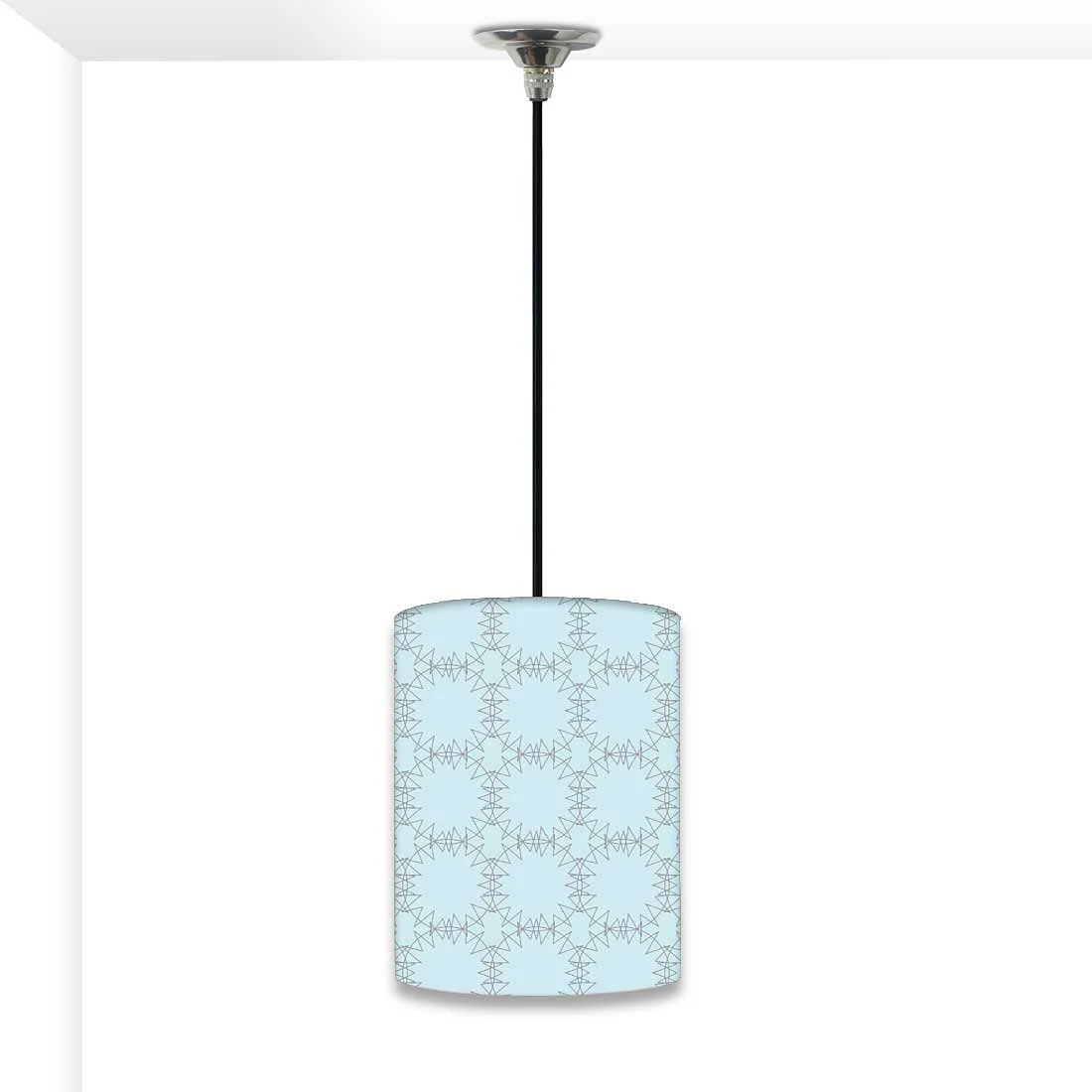 Nice Ceiling Hanging Pendant Lamp - Circle Zig-Zag