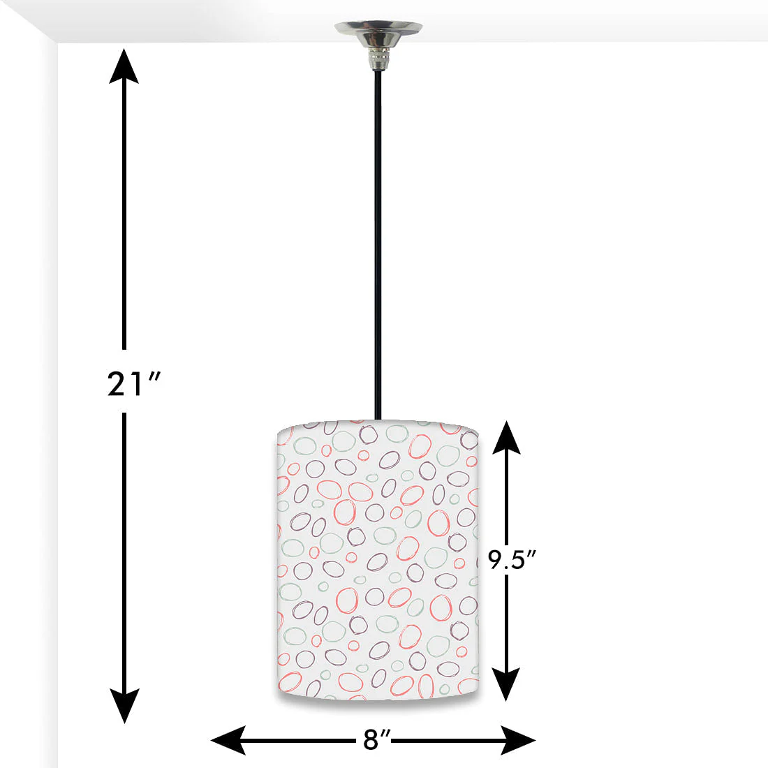 Ceiling Hanging Pendant Lamp Shade - Image 2