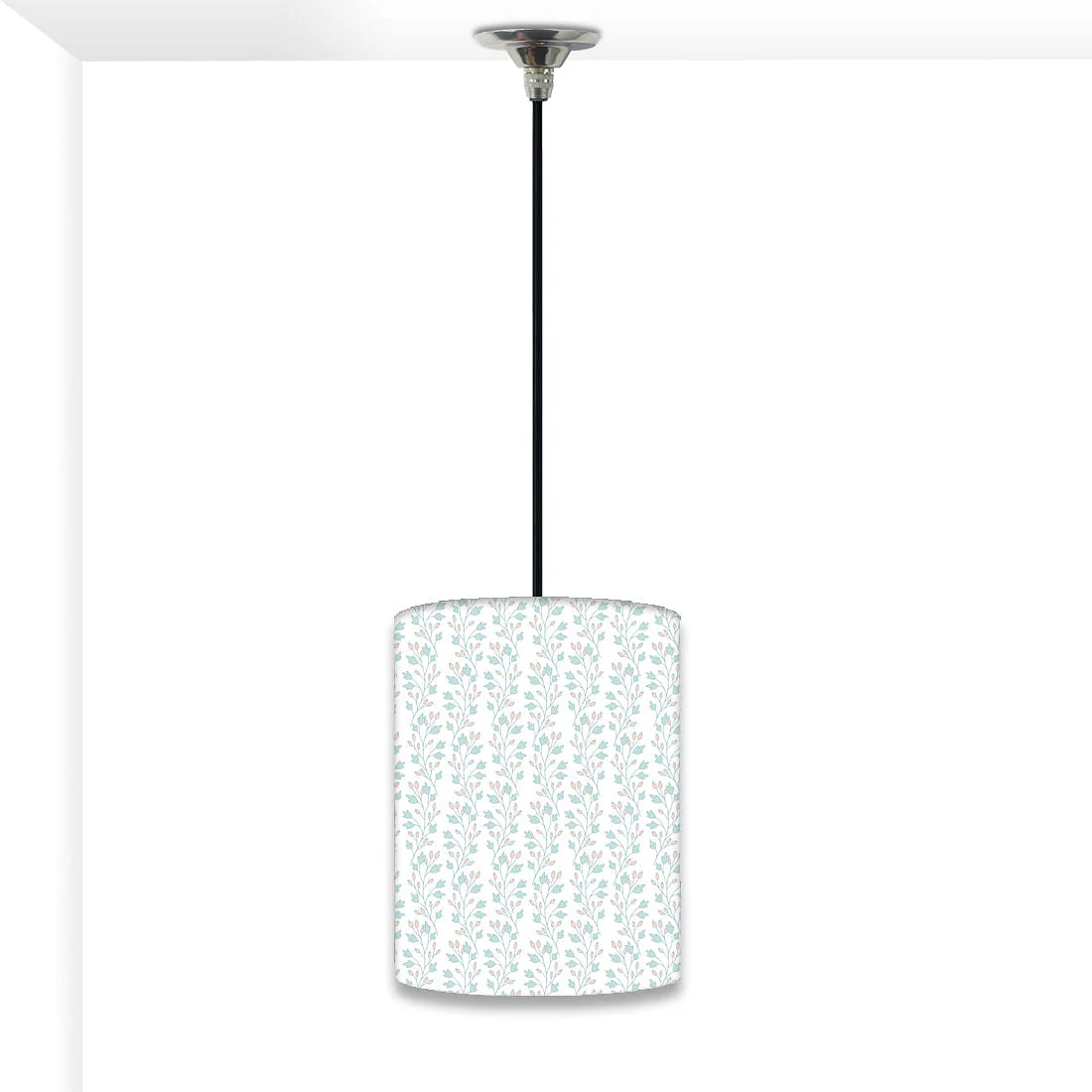 Floral Ceiling Pendant Lamp - White Flowers