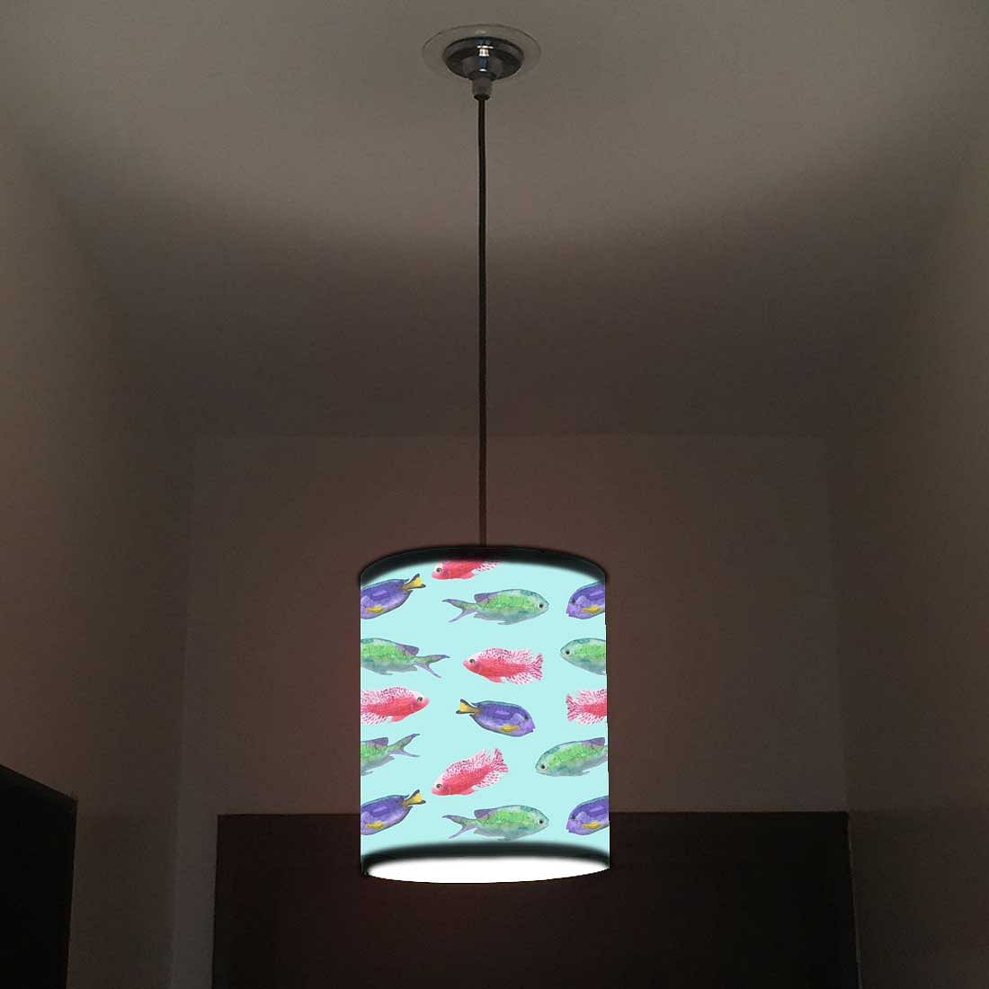 Ceiling Hanging Pendant Lamp Shade - Sweet Fishes - Image 2