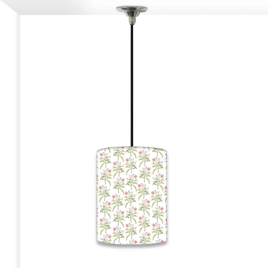 Ceiling Hanging Pendant Lamp Shade - Flowers Pattern
