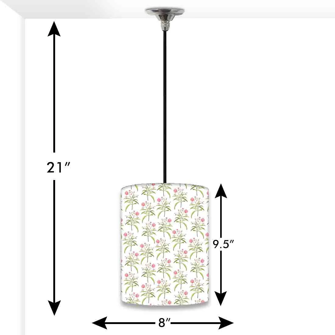 Ceiling Hanging Pendant Lamp Shade - Flowers Pattern - Image 3