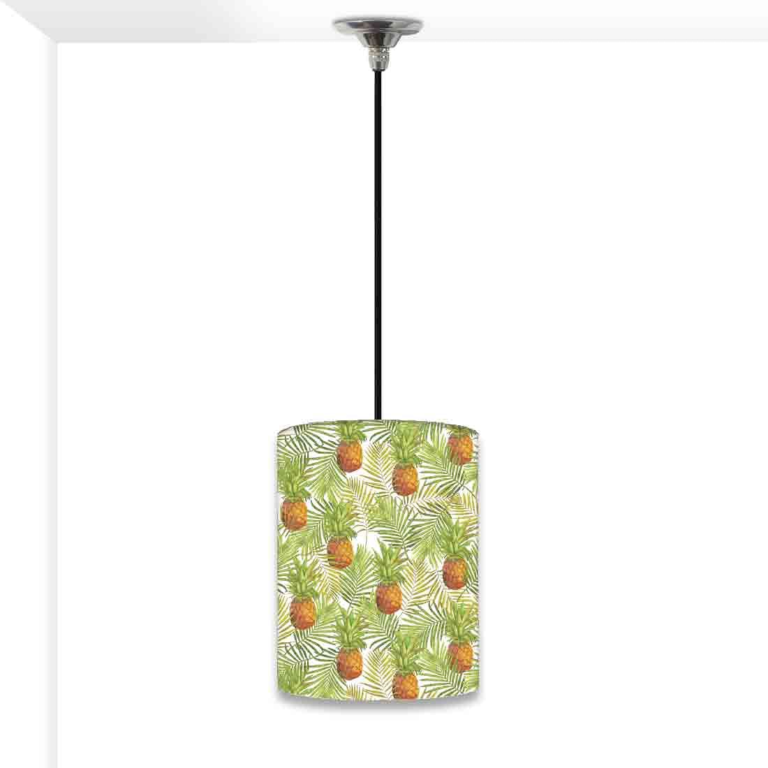 Ceiling Hanging Pendant Lamp Shade - Tropical Pineapples