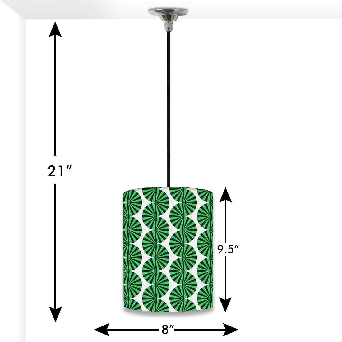Ceiling Hanging Pendant Lamp Shade - Retro Art - Image 3